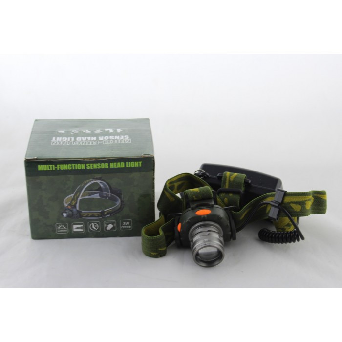 

Аккумуляторный налобный фонарь DX - 1505 фонарик