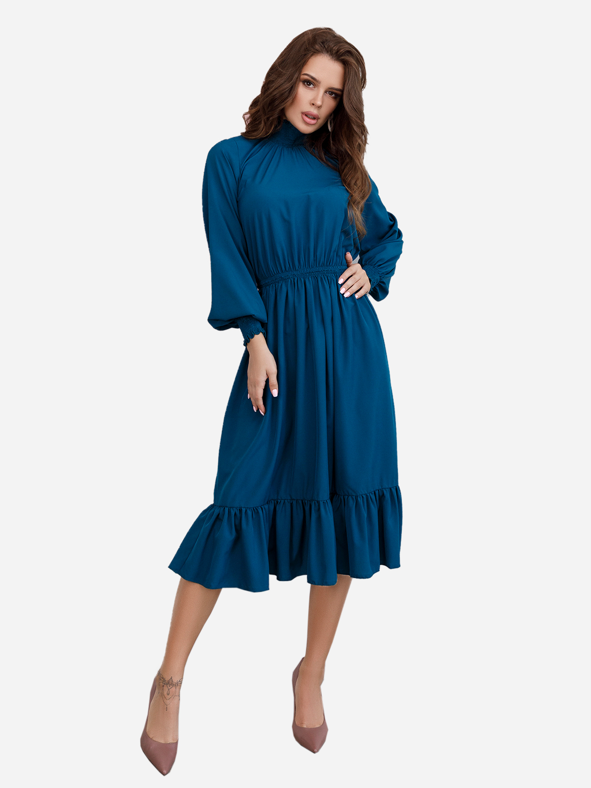 

Платье ISSA PLUS 12149  Бирюзовое, Платье ISSA PLUS 12149 S Бирюзовое