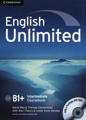 

English Unlimited Intermediate Coursebook (with e-Portfolio DVD-Rom)