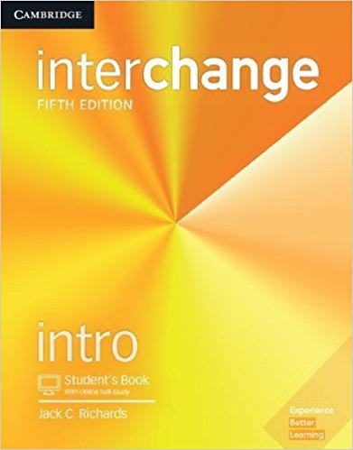 

Interchange Intro Student`s Book with Online Self-Study