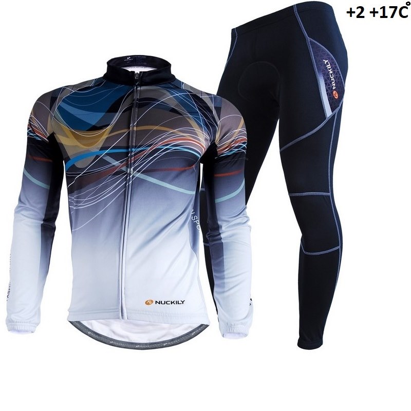 

Велокостюм мужской Nuckily флис XXL Multicolor FSL2036XXL