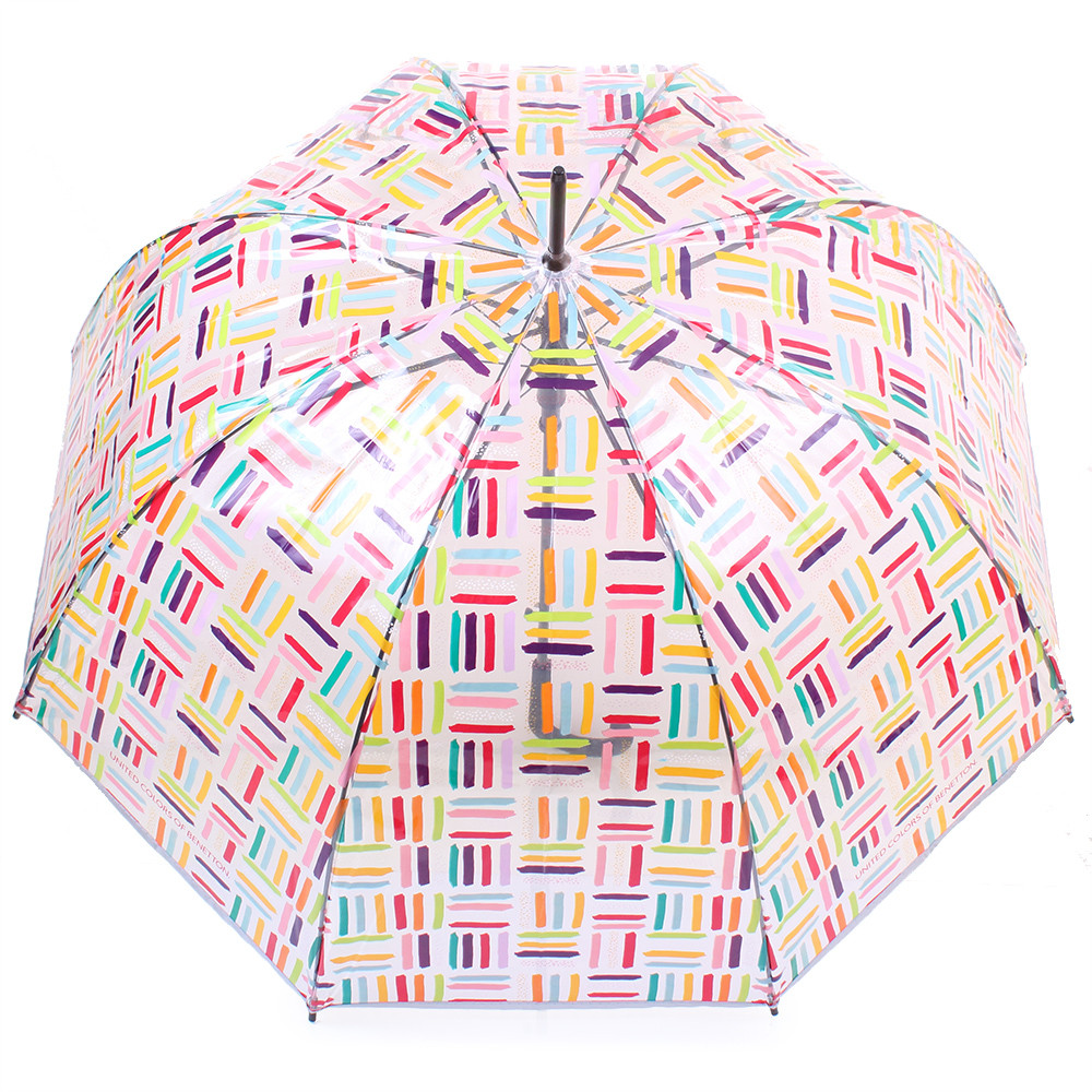 

Женский зонт-трость полуавтомат United Colors of Benetton 88 см Разноцветный 000130210