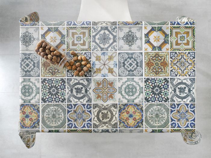 

Скатерть с акриловым покрытием (8426) Time Textile 140x180 см Серый 000097329