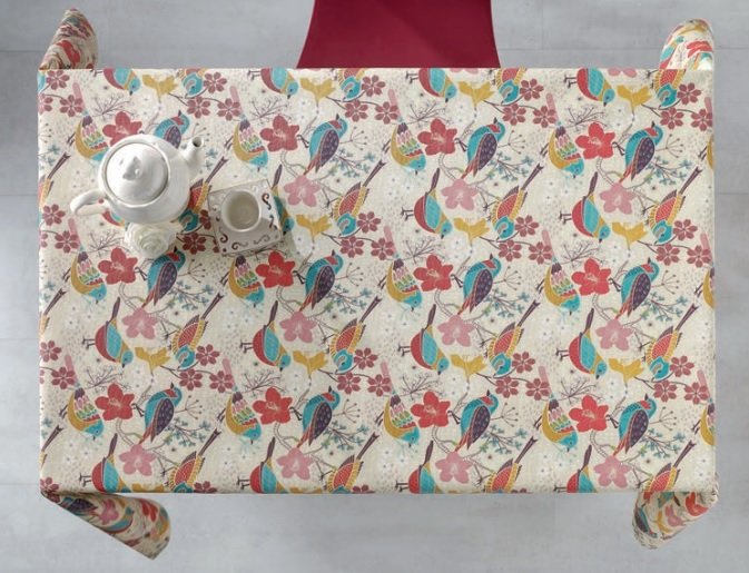 

Скатерть с акриловым покрытием (8429) Time Textile 140x220 см Бежевый 000097293