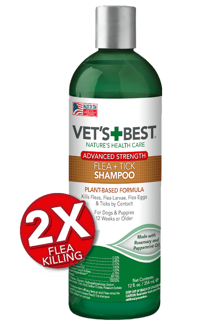 

Шампунь для собак от насекомых VET`S BEST Flea&Tick Shampoo 355 мл