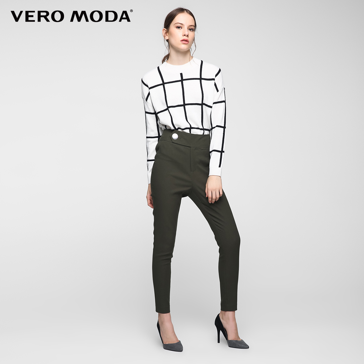 

Штани Vero Moda 317150507E04SK L зелений