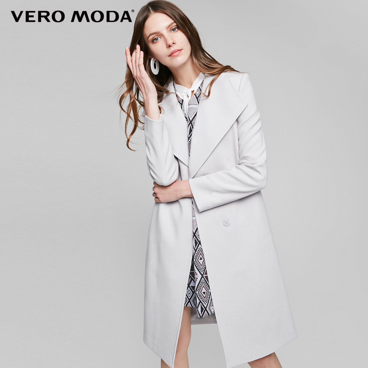 

Пальто Vero Moda 317121508C41 L с.сірий