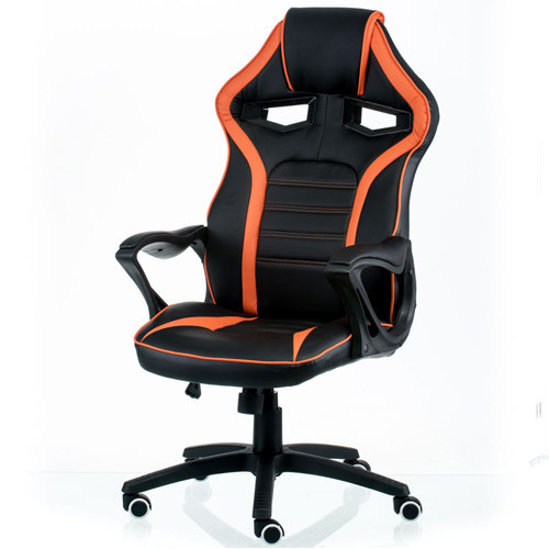 

Кресло игровое Game black/orange E5395