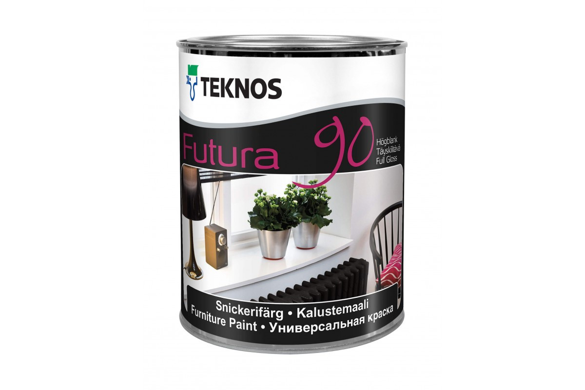 

Фарба для дерева та металу Teknos Futura 90, 0.9л