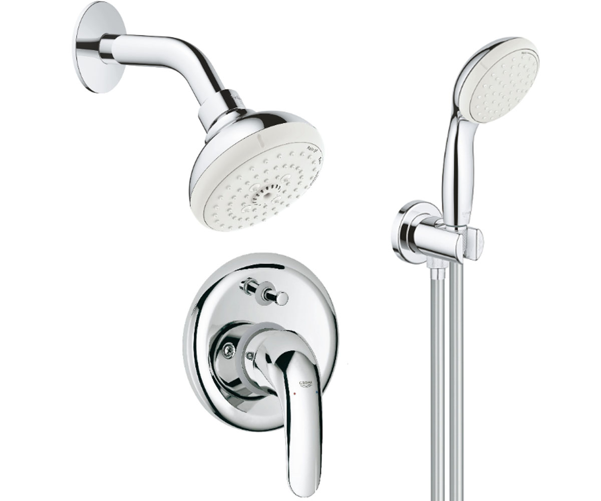 

Душевая система скрытого монтажа GROHE EUROECO NEW 26000005