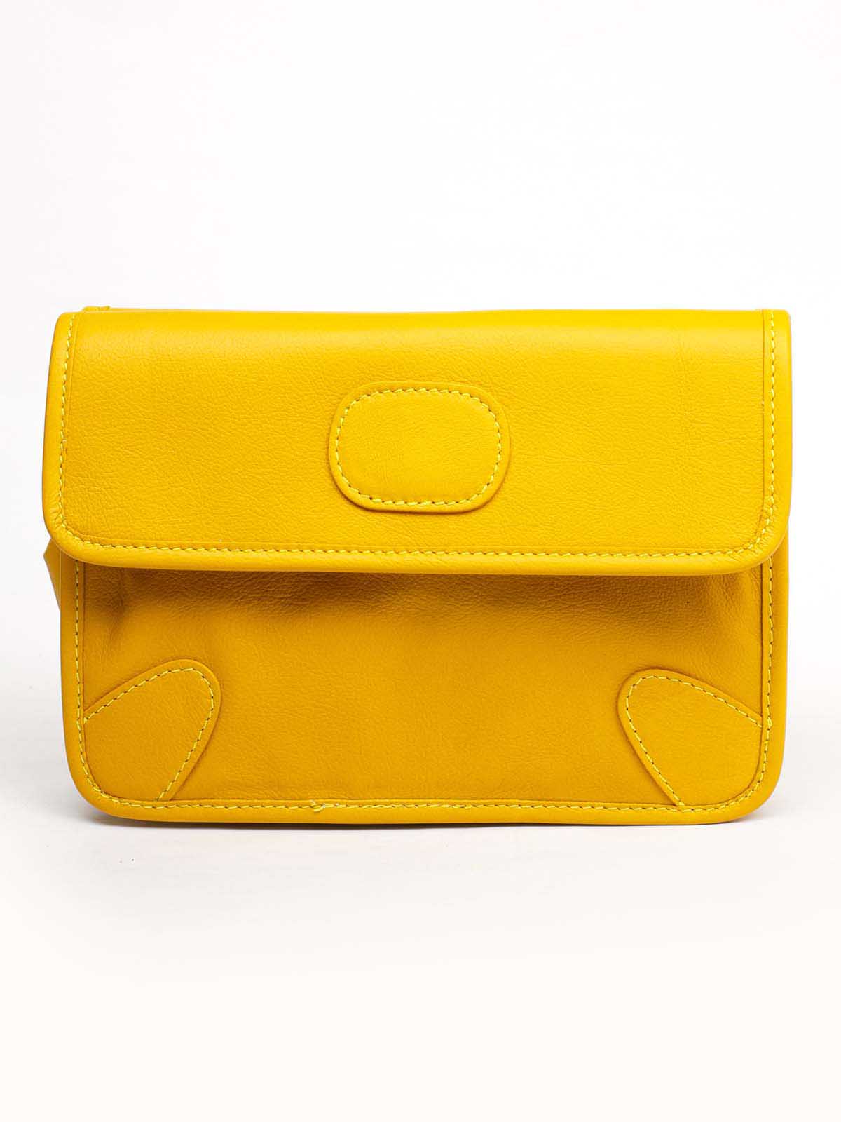 

Клатч Italian Bags 11725_yellow Кожаный Желтый