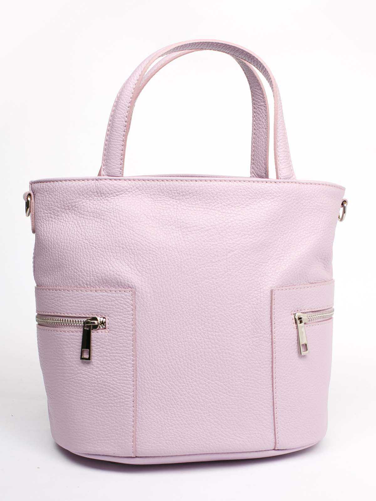 

Деловая Сумка Amelie Pelletteria 111074_roze Кожаная Розовый