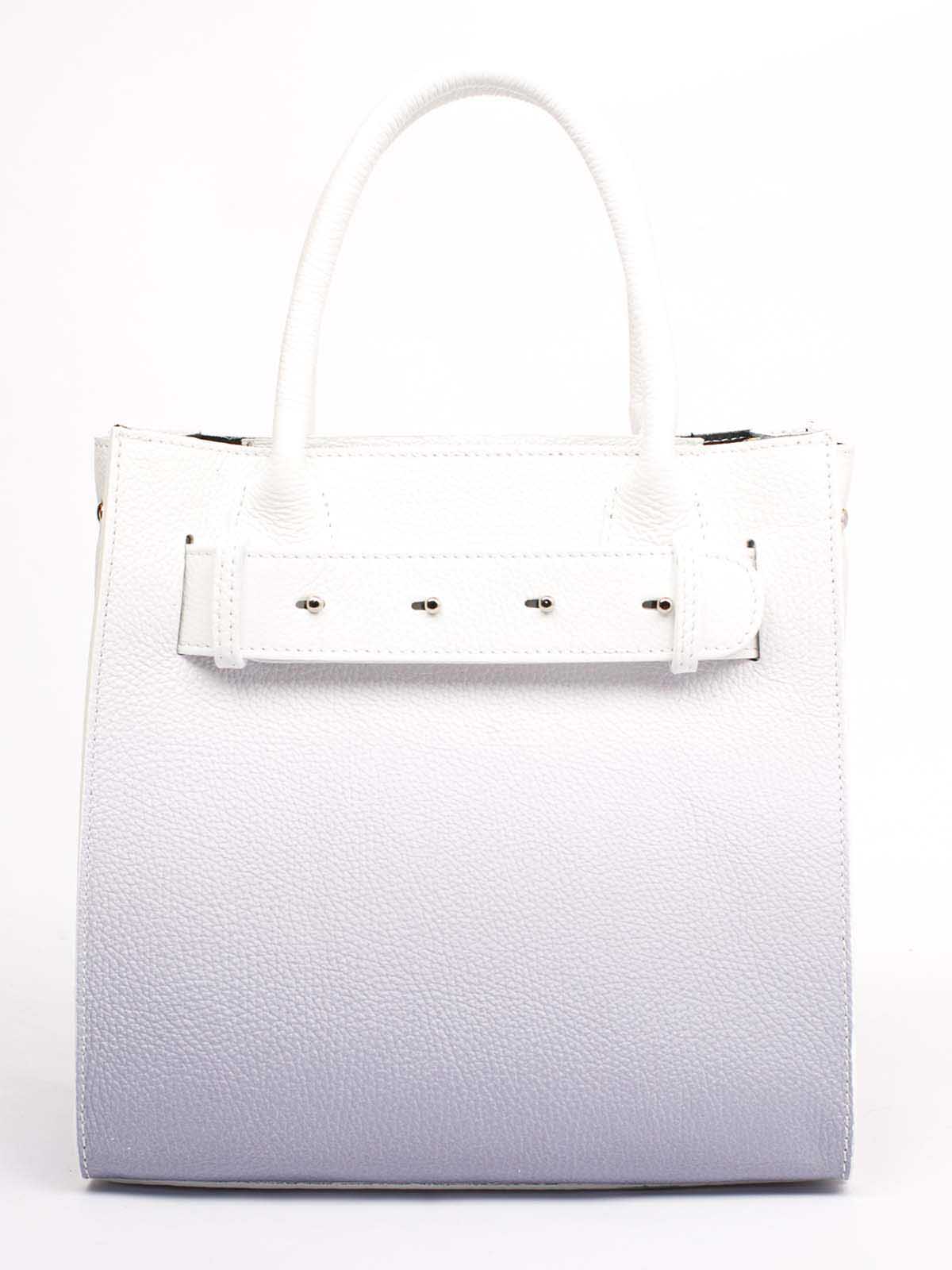 

Деловая Сумка Amelie Pelletteria 11364_white Кожаная Белый