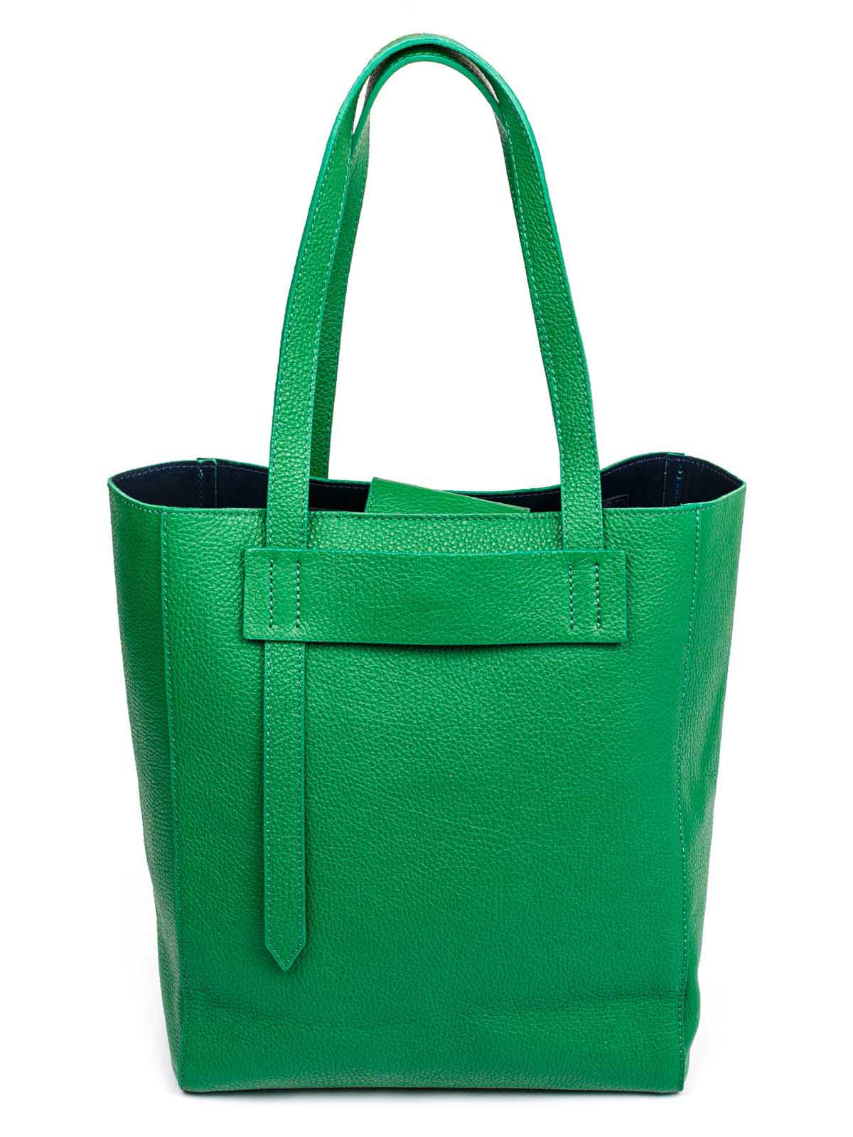 

Деловая Сумка Italian Bags 1682_green Кожаная Зеленый