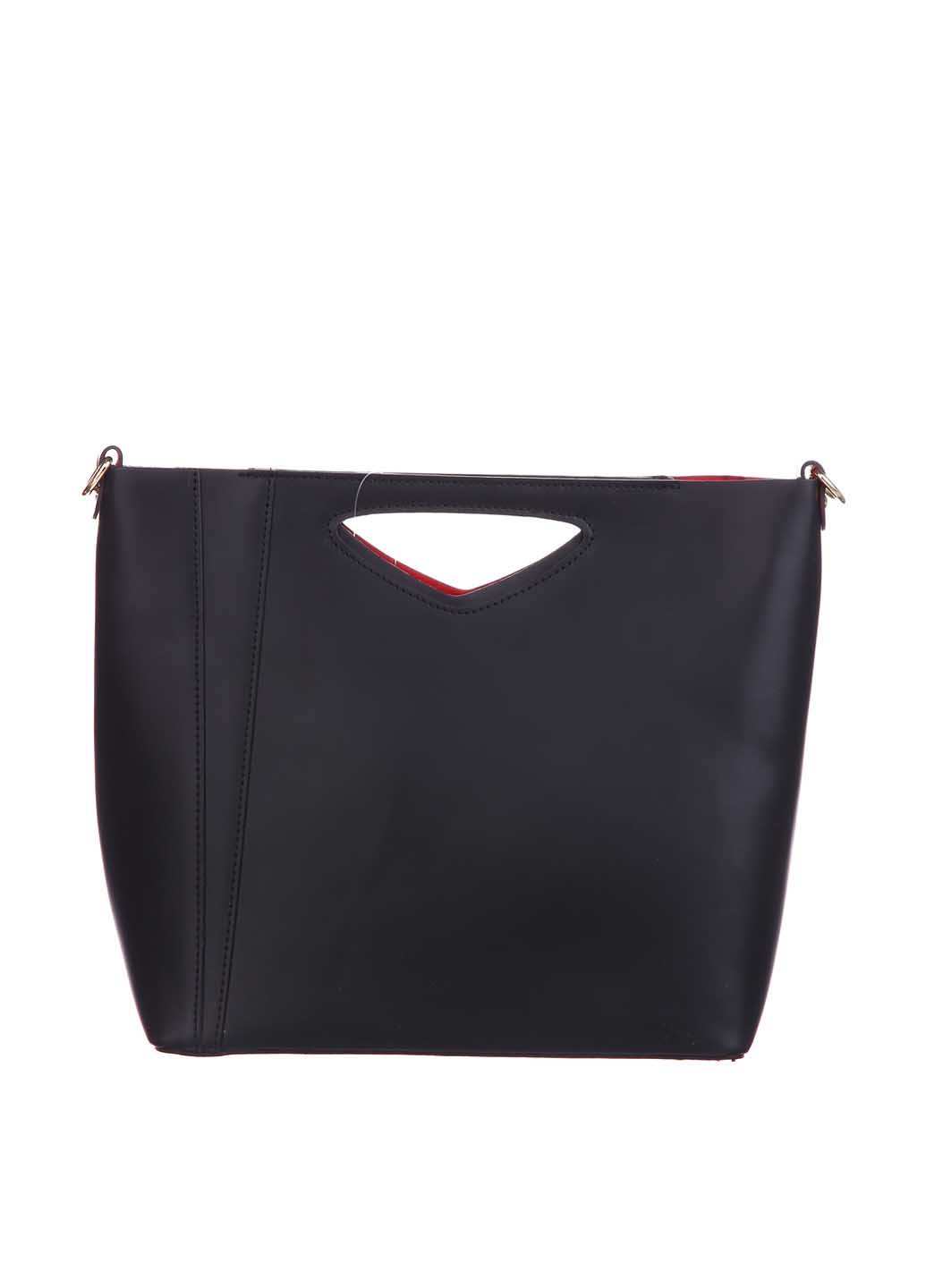 

Деловая Сумка Italian Bags 8611_black Кожаная Черный