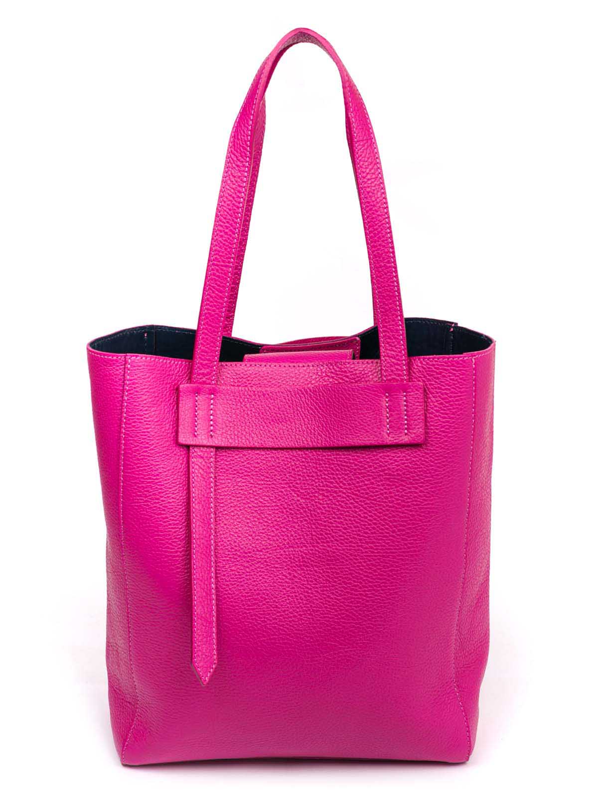 

Деловая Сумка Italian Bags 1682_fuxia Кожаная Фуксия