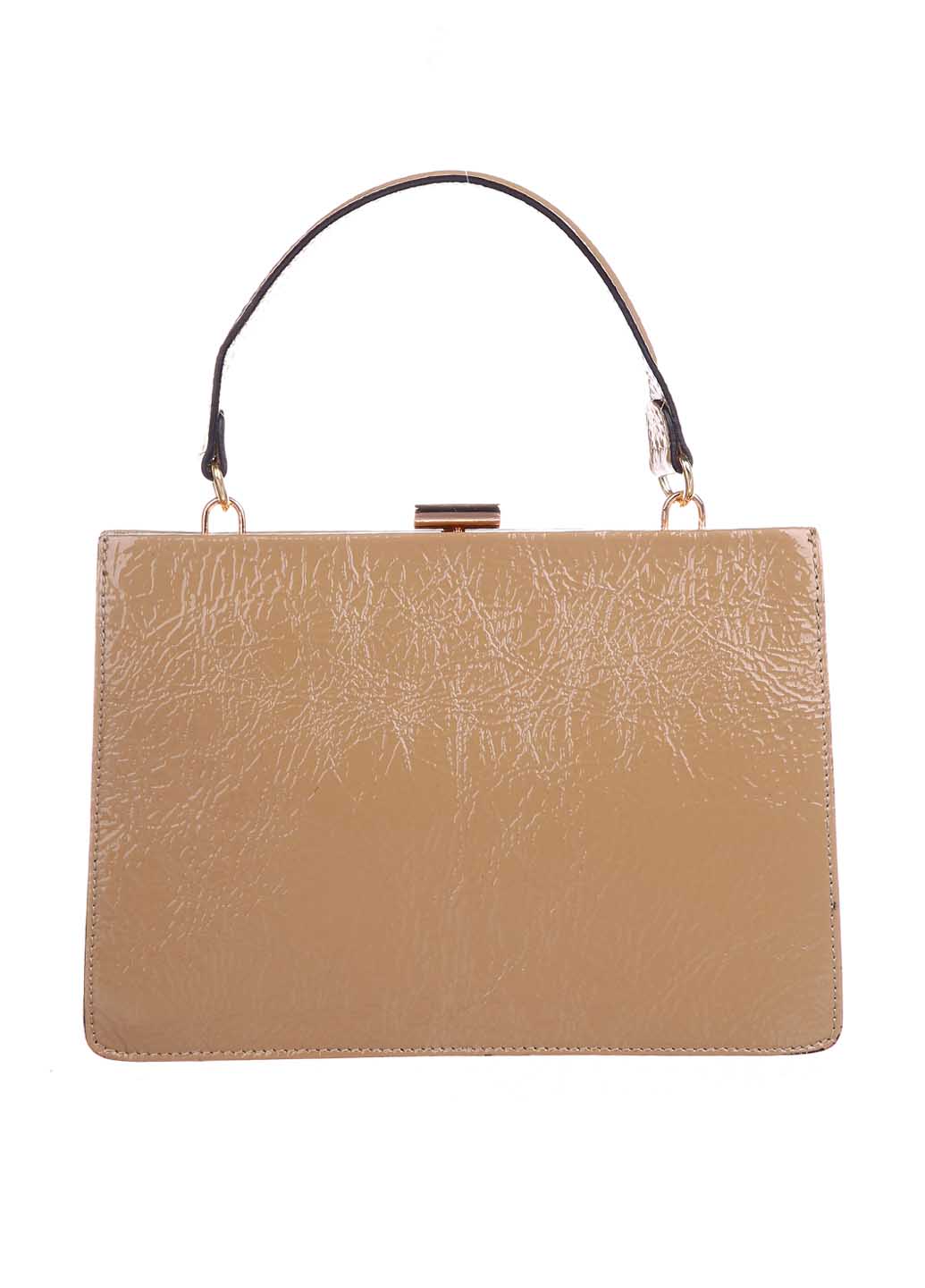 

Клатч Italian Bags 690358_taupe Кожаный Таупе