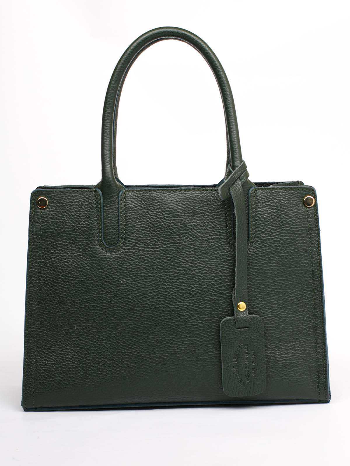 

Сумка На Каждый День Italian Bags 554050_green Кожаная Зеленый