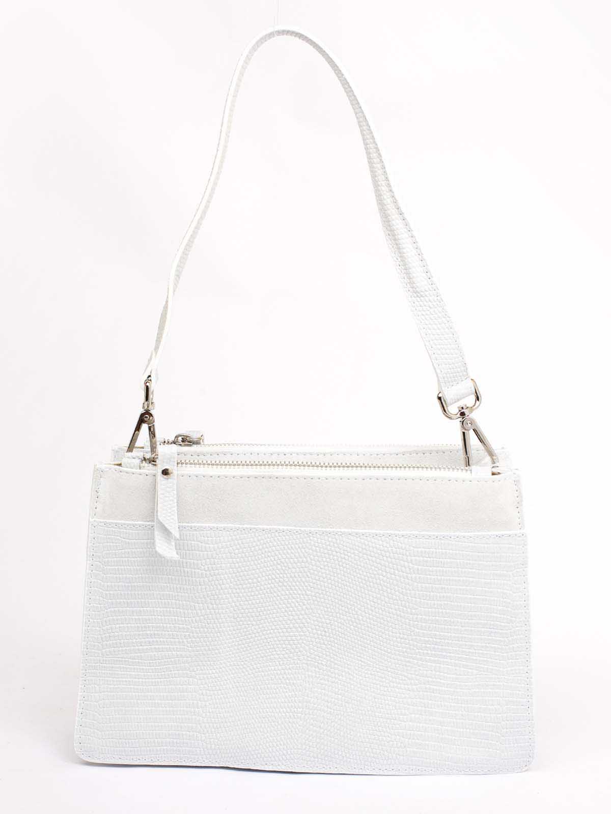 

Деловая Сумка Amelie Pelletteria 111185_white Кожаная Белый