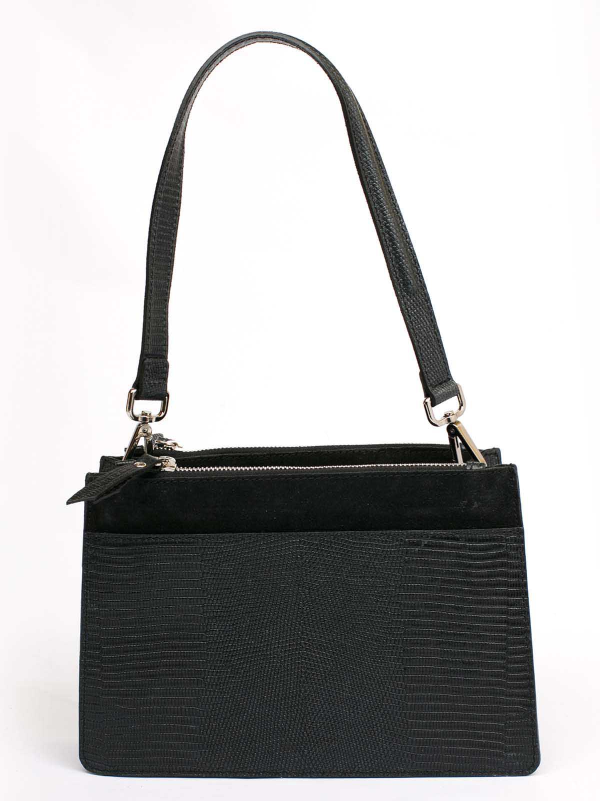 

Деловая Сумка Amelie Pelletteria 111185_black Кожаная Черный