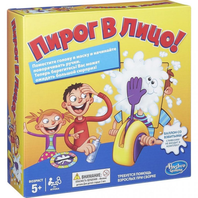 

Настольная игра Hasbro Пирог в лицо (B7063)