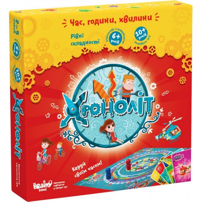 

Настольная игра Банда Умников Хронолёт (УКР017)