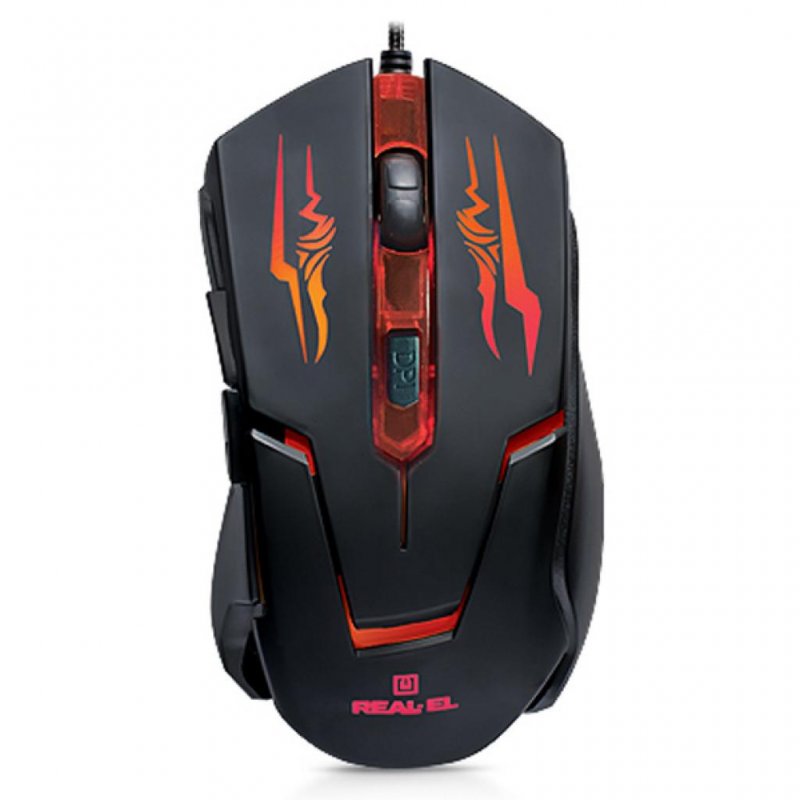 

Мышка REAL-EL RM-520 Gaming, black