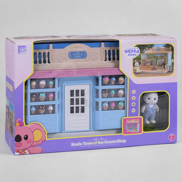

Игровой набор Fudaer 38178 Кафе-магазин мороженного с зайчиком