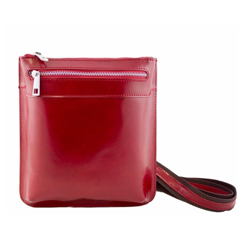 

Мужская кожаная сумка Bottega Carele BC307 red