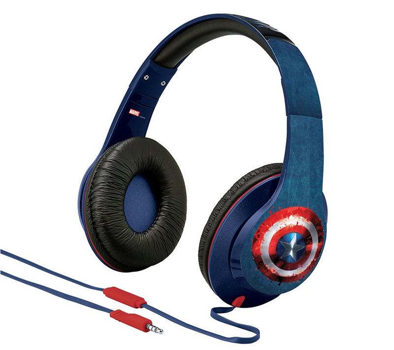 

Навушники eKids iHome Marvel Avengers Civil War Captain America Mic (VI-M40CW.UXV6)