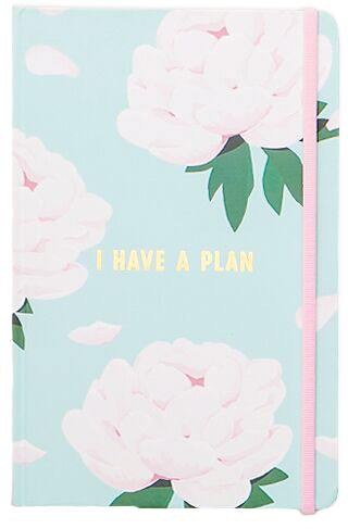 

Мини-планер Orner I have a plan нежно-коралловый с пионами (orner-0720)