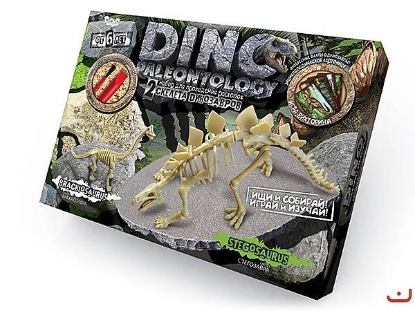 

Набор для проведения раскопок DINO PALEONTOLOGY Стегозавр DP-01-01 Dankotoys (DP-01-01,02,0) (101184)