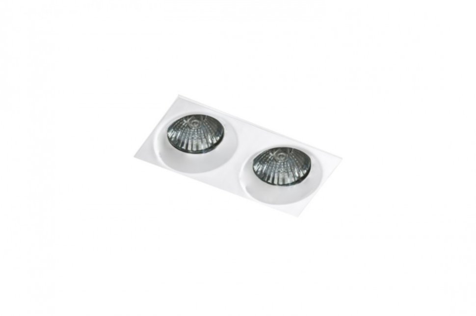 

Точечный светильник AZzardo IVO SQUARE 2 GM2202S-WH