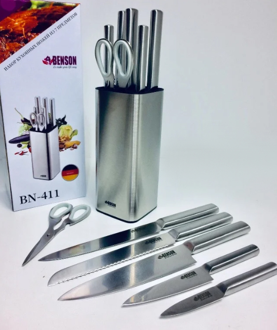 

Набор ножей Benson 7 предметов BN-411