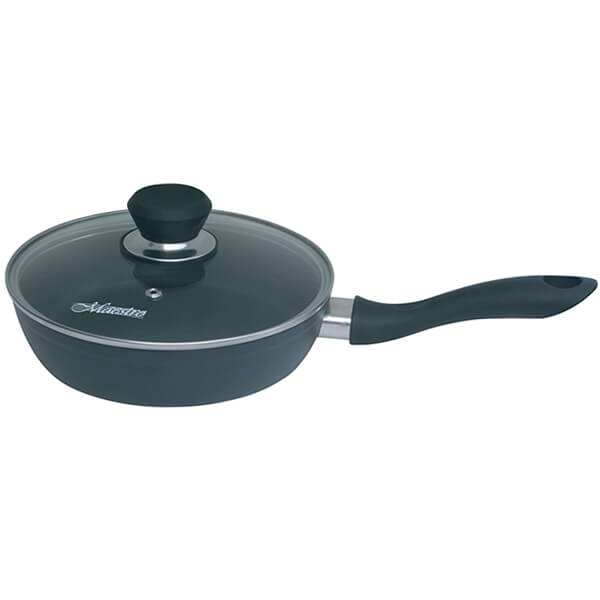 

Сковорода Maestro QuanTanium с крышкой 20 см MR-1205-20