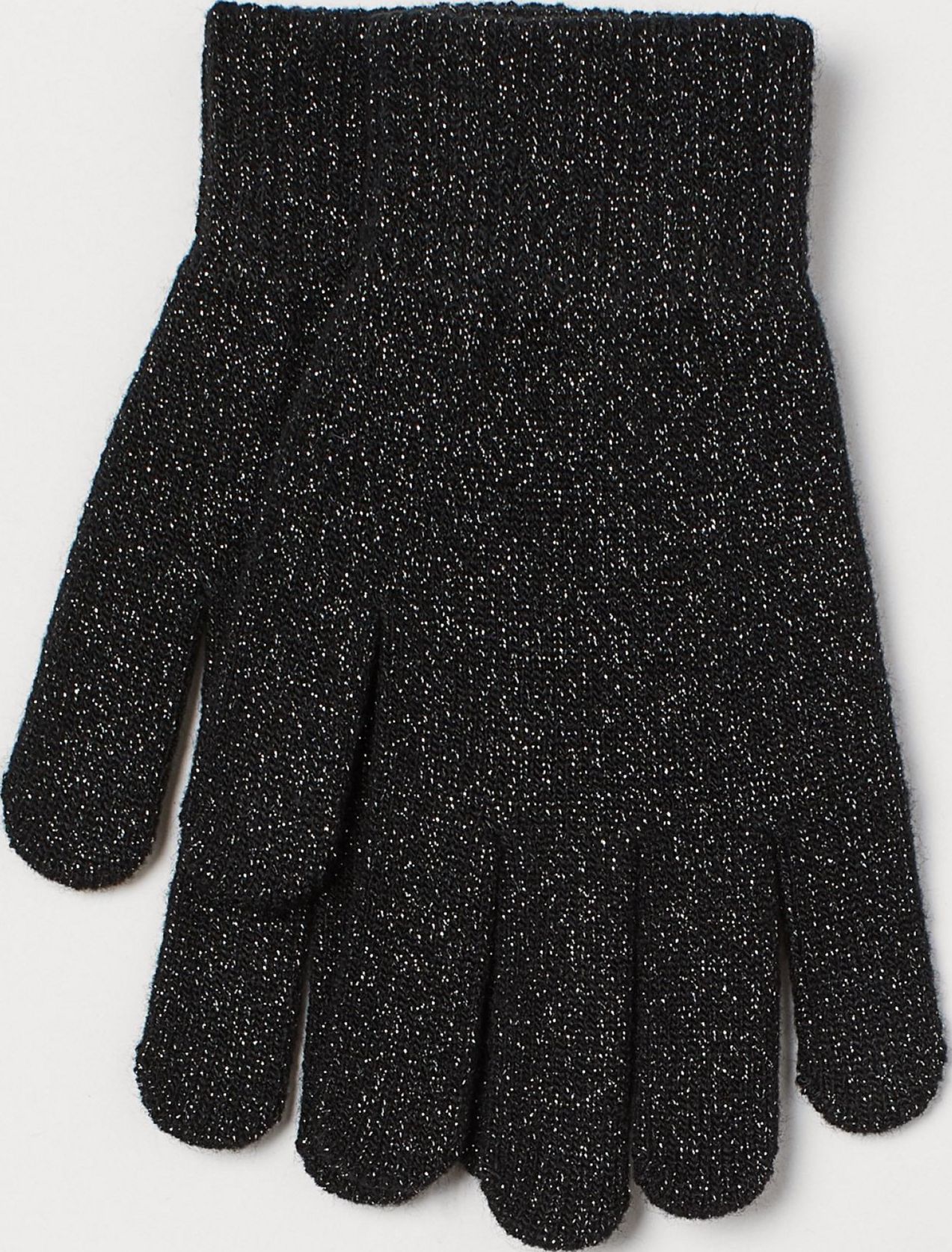 

Перчатки H&M 7528690 XS-XXS Черные блеск