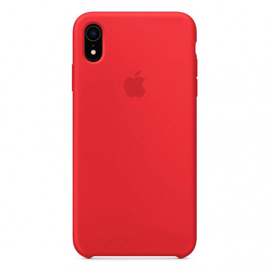 

Чехол Epik Silicone case (AAA) для Apple iPhone XR (6.1") Красный/Red