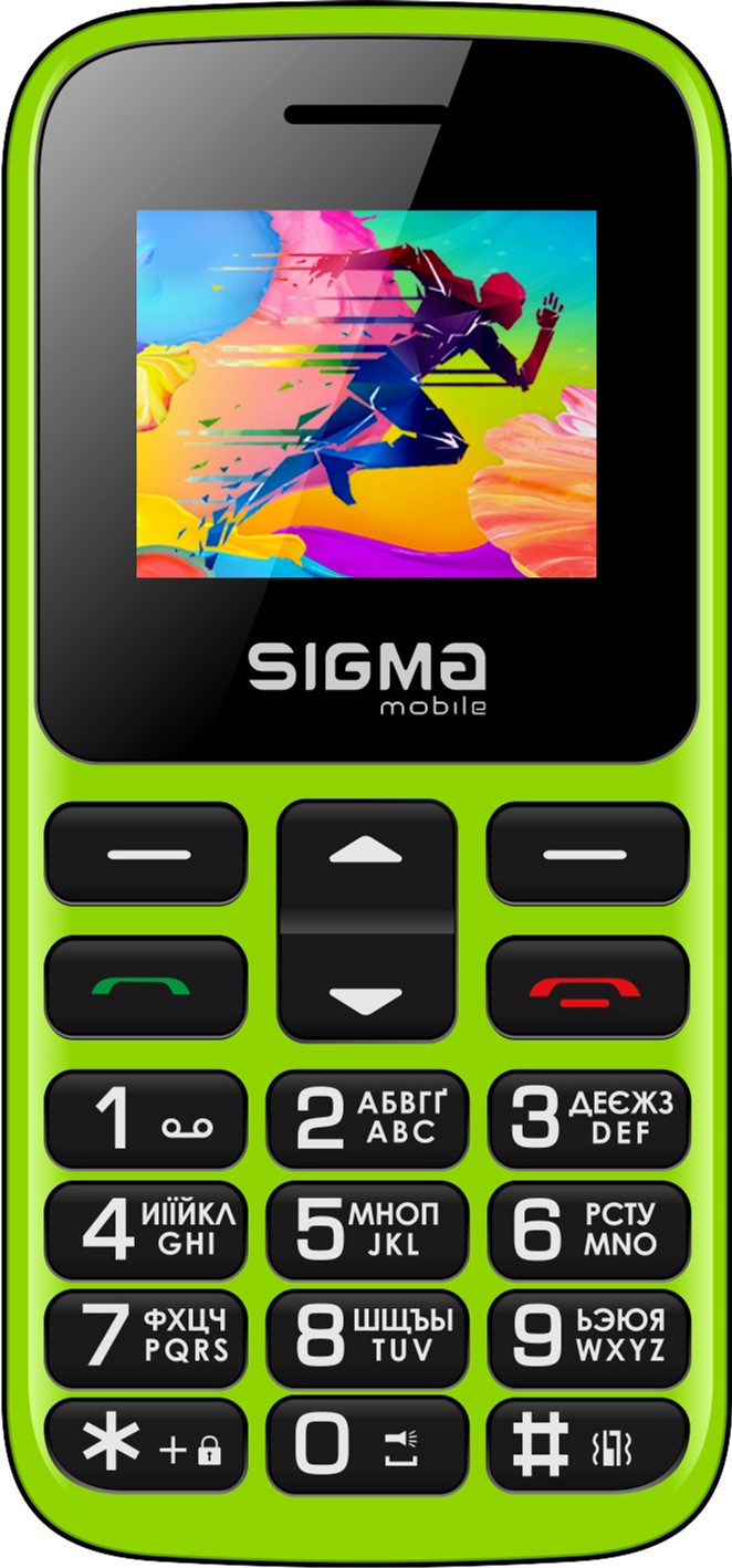 

Мобильный телефон Sigma mobile Comfort 50 HIT2020 Green