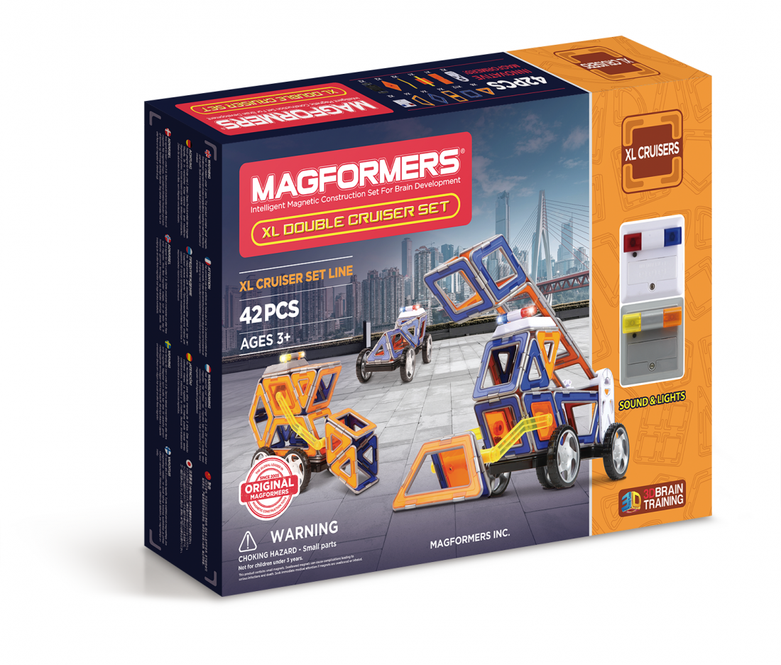 

Магнитный конструктор Суперкрейсер 42 эл., Magformers