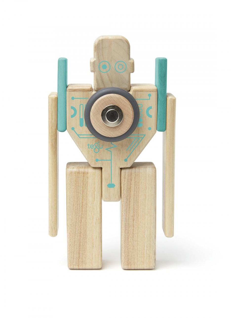 

Магнитный конструктор Робот Magbot, 9 эл., Tegu