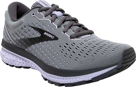 

Женские кроссовки Brooks Ghost 13 Running Shoe Grey/Blackened Pearl/Purple 41