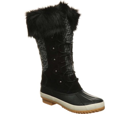 

Женские сапоги Bearpaw Rory Waterproof Duck Boot Black II Suede 42