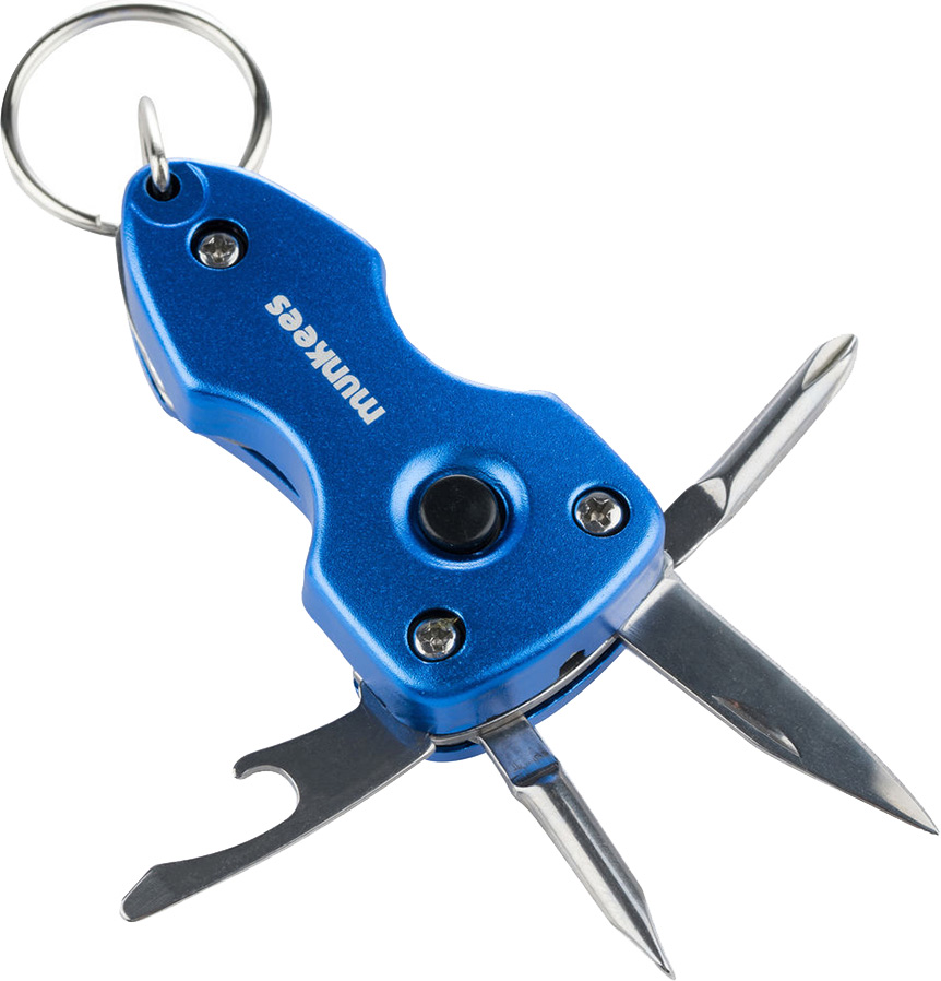 

Брелок-мультиинструмент Munkees Led Light Multi Tool (0002567)