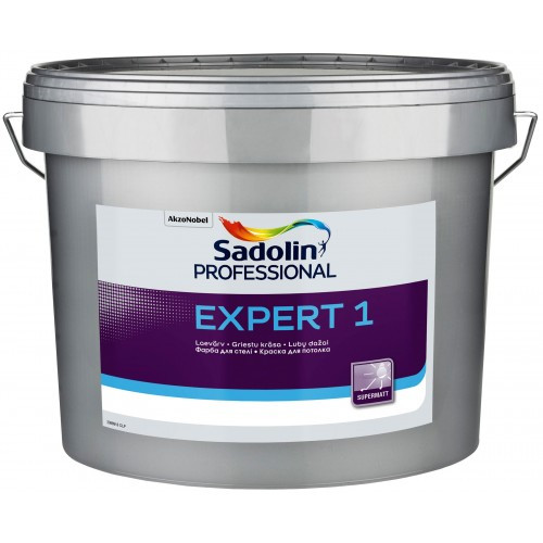 

Краска для стен и потолков Sadolin Expert 1 10 л