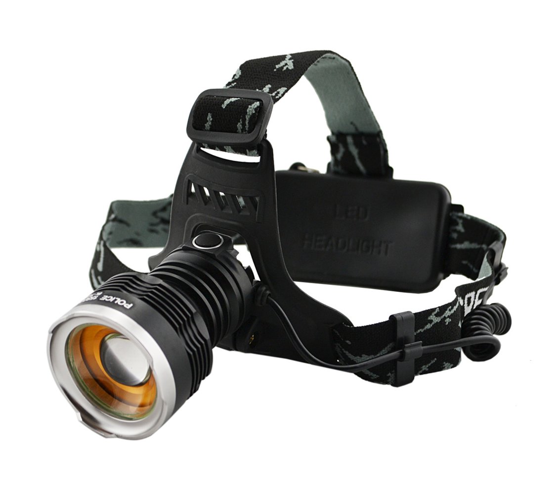 

Налобный фонарик Police MBF BL- T619 (2 зарядных, 2 аккумулятора)