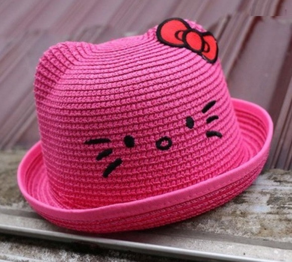 

Шляпа Hello Kitty Fashion kids 52 см Малиновая 14039