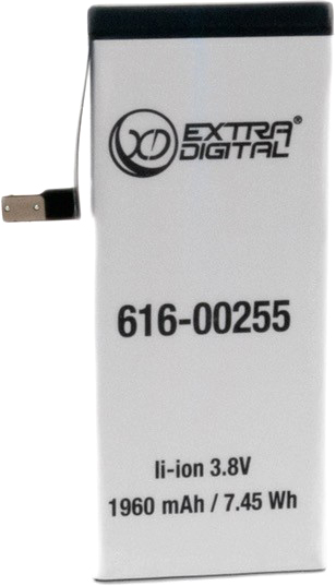 

Аккумулятор ExtraDigital для Apple iPhone 7 1960 mAh