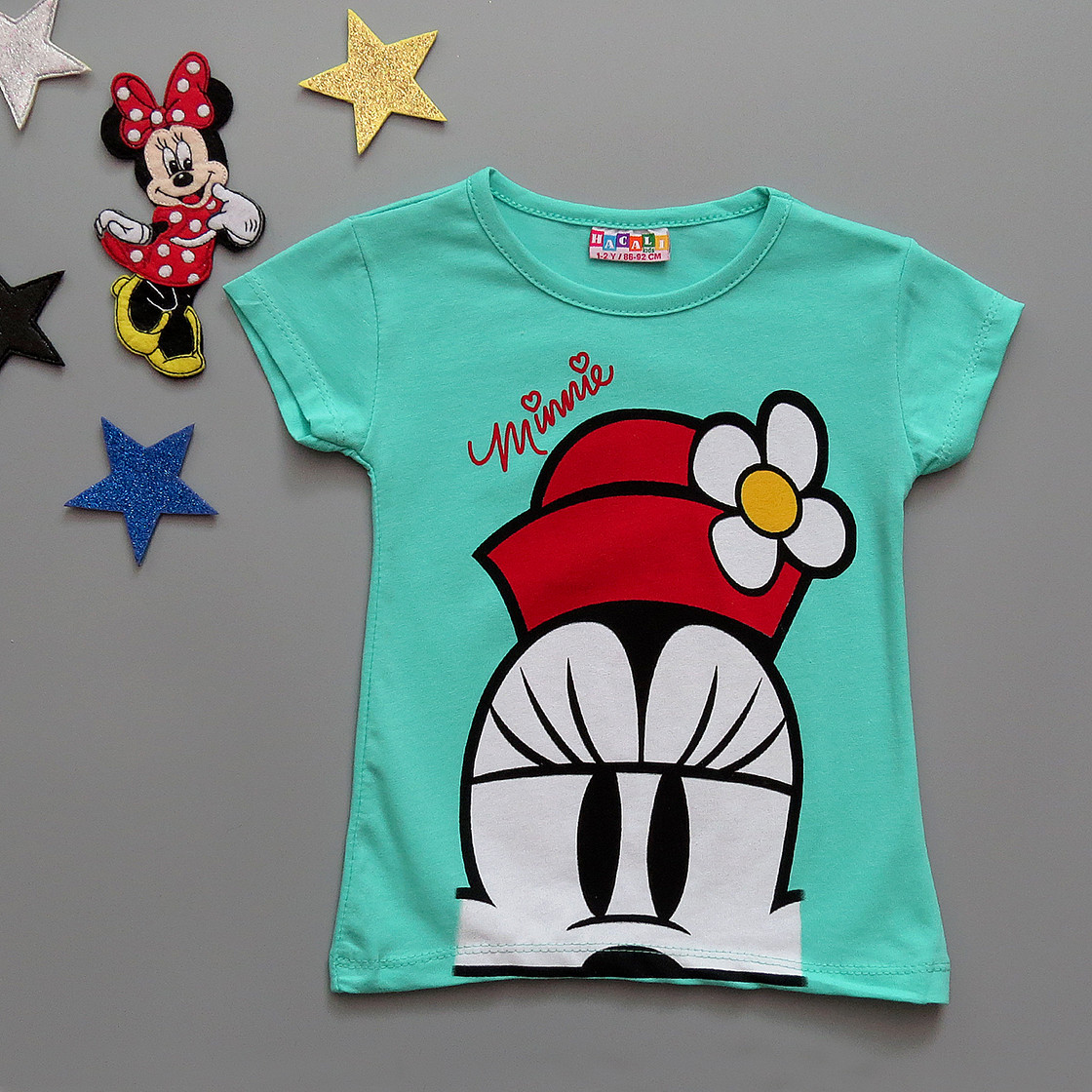 

Футболка Minnie Mouse Hacali kids для девочки 86-92 см Бирюзовая 17698