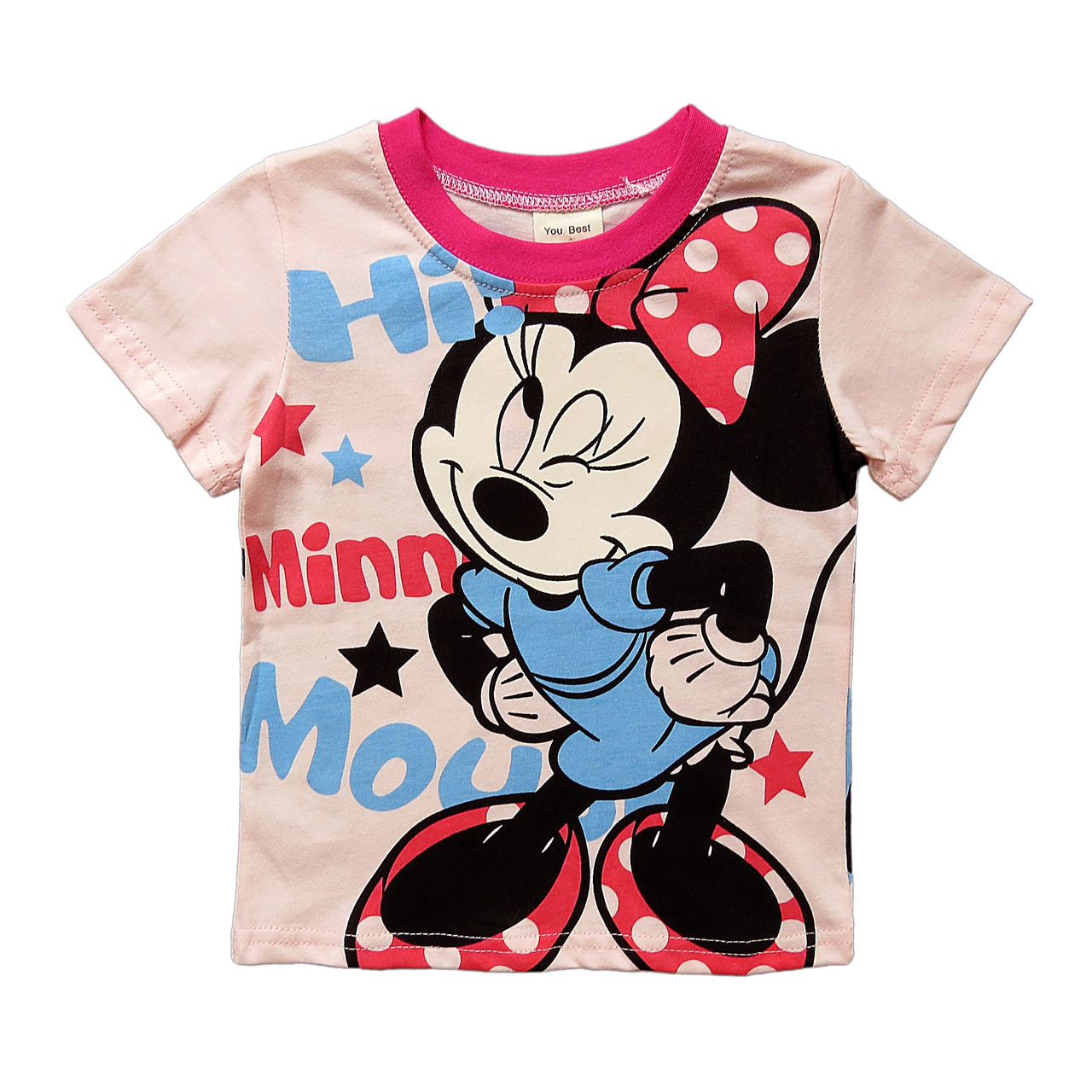 

Футболка Minnie Mouse You Best для девочки 130 см Розовая 9370