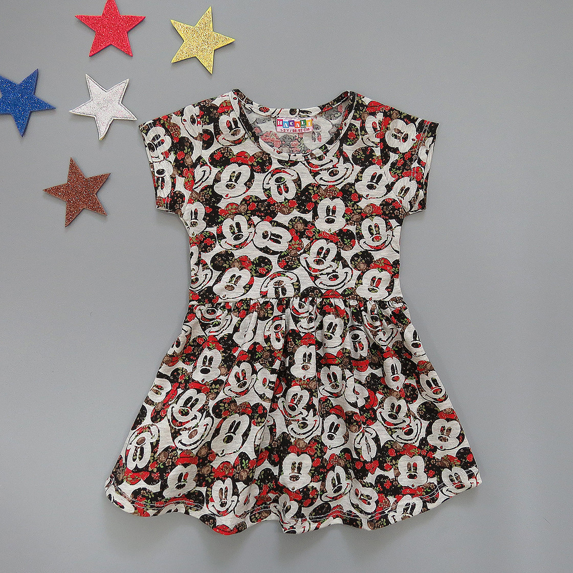 

Платье Minnie Mouse Hacali kids для девочки 122-128 см Светло-серое 17873
